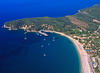 Aerial view on Valtos beach